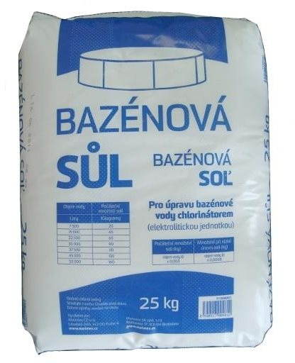 MARIMEX - Soľ bazénová, 25 kg Bazénová chémia