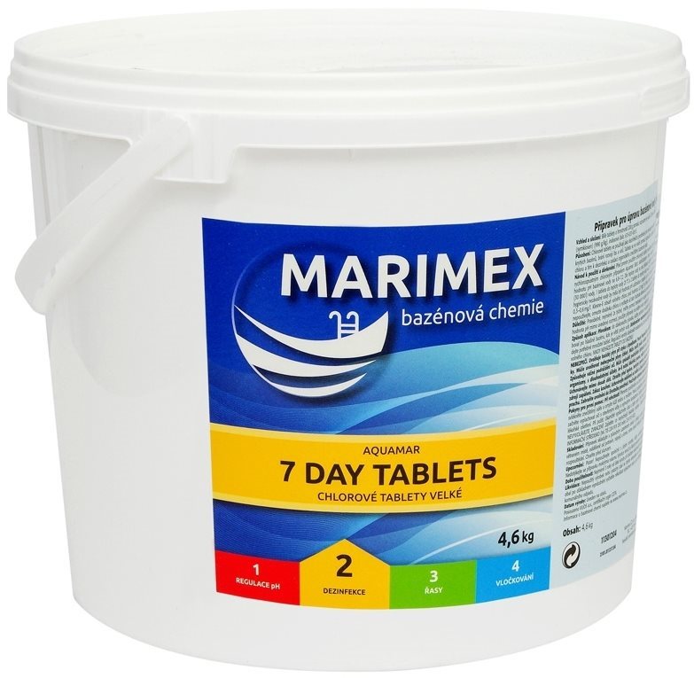 MARIMEX AQuaMar 7 D Záložky 4,6 kg Bazénová chémia