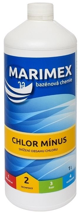 MARIMEX AQuaMar Chlór 1 l Bazénová chémia