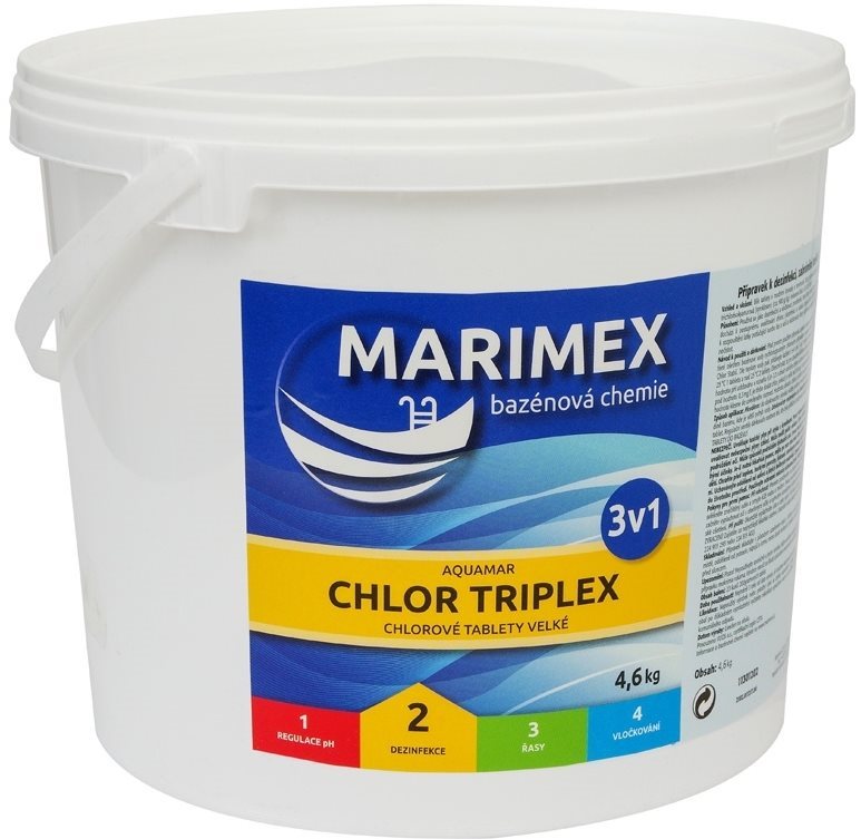 MARIMEX Chemie bazénová CHLOR TRIPLEX 4,6kg Bazénová chemie