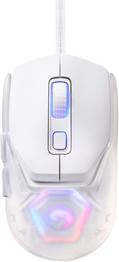 MARVO Fit Lite G1 Omron Switch, biela Herná myš