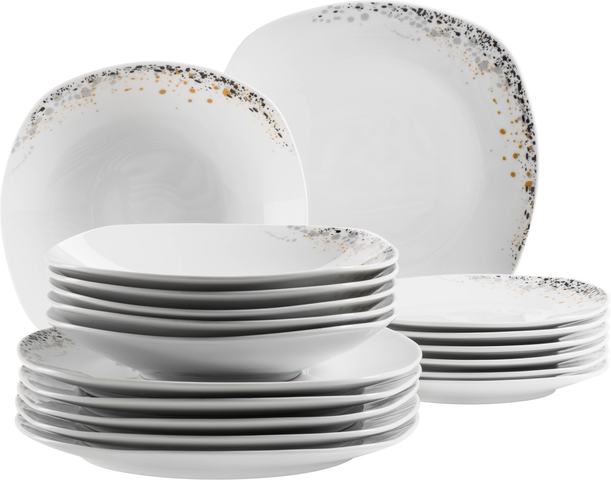 Mäser Dining Set 18tlg SPACE DUST Tafelservice