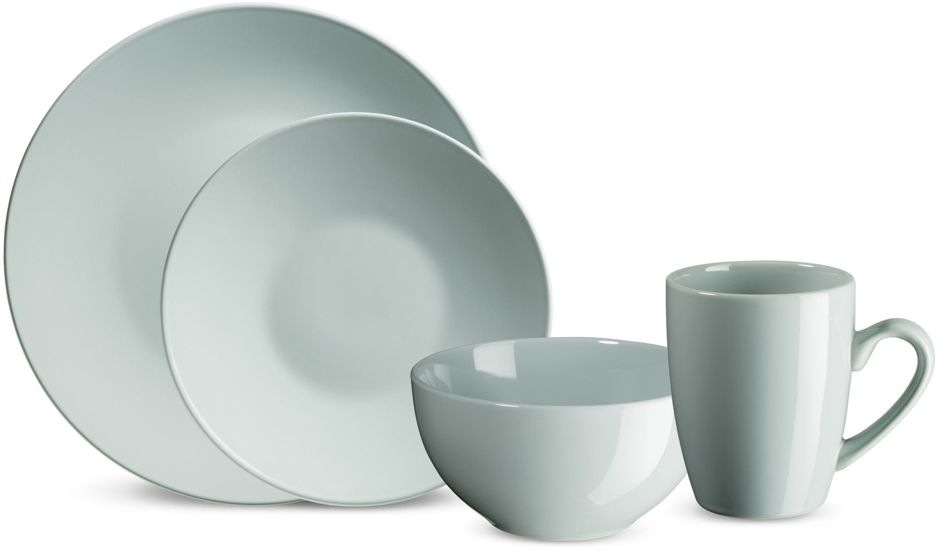 Mäser GREEN PASTELL SELECTION Jedálenská súprava 16 ks Jedálenská...