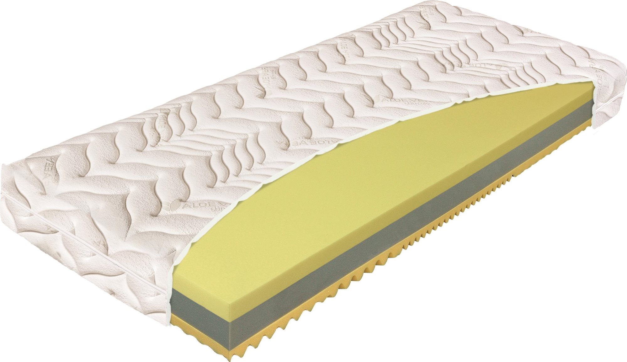 MATERASSO Termopur Comfort H2 90 × 200 cm Matrac