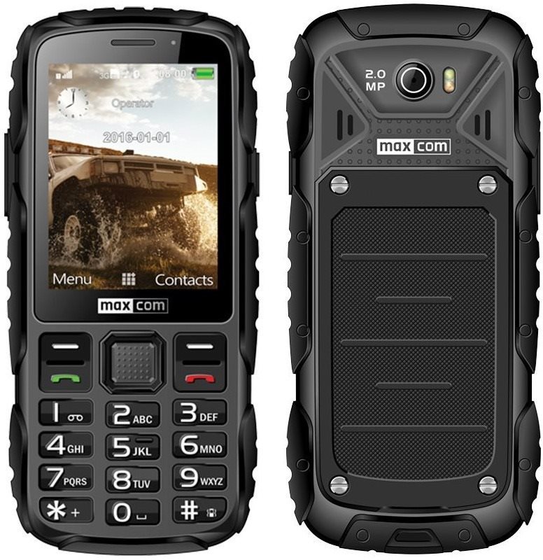 Maxcom MM920 čierny Mobilný telefón