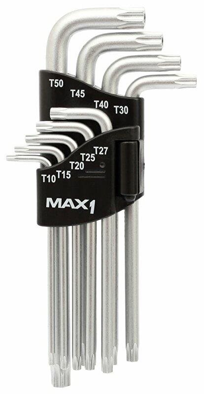 MAX1 Súprava torx, 9 ks Sada torx kľúčov