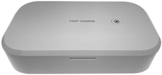 UVC Maxxo Boitier désinfection avec chargeur rapide sans fil...