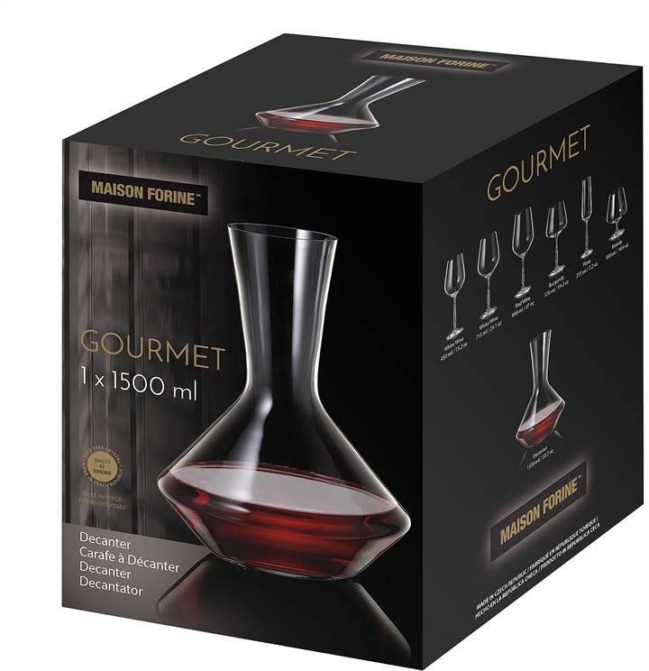 MAISON FORINE GOURMET Üveg dekantáló 1,5 l MF Dekantáló