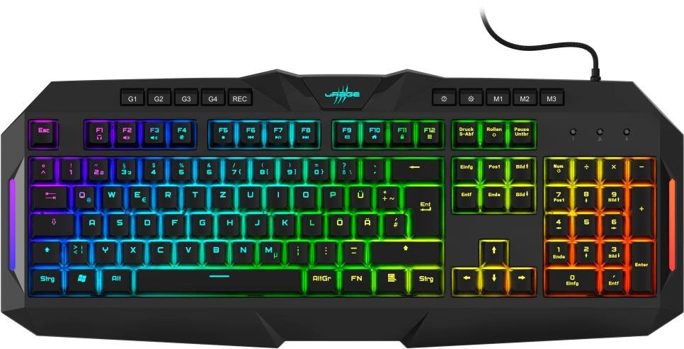 Hama 217821 Gaming "Urage Exodus 700S" RGB Gamer billentyűzet