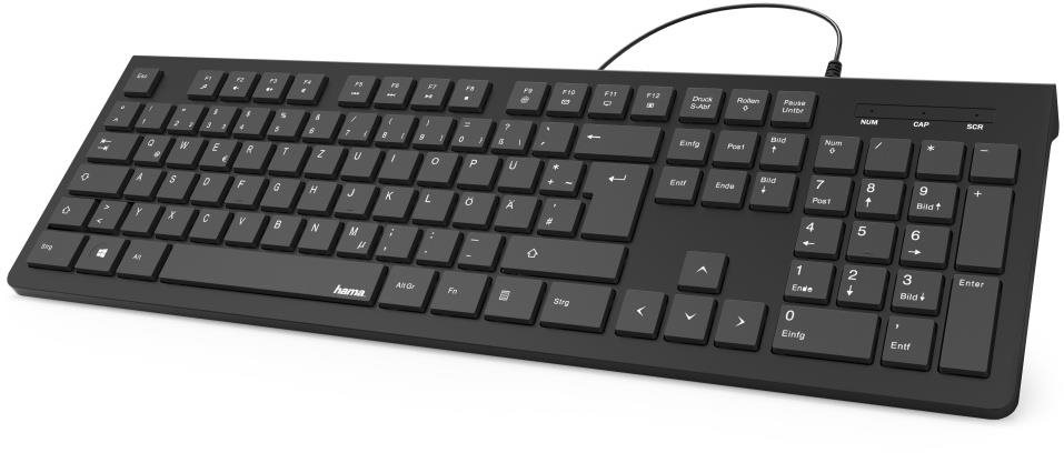 Hama Basic KC-200, čierna – CZ Klávesnica