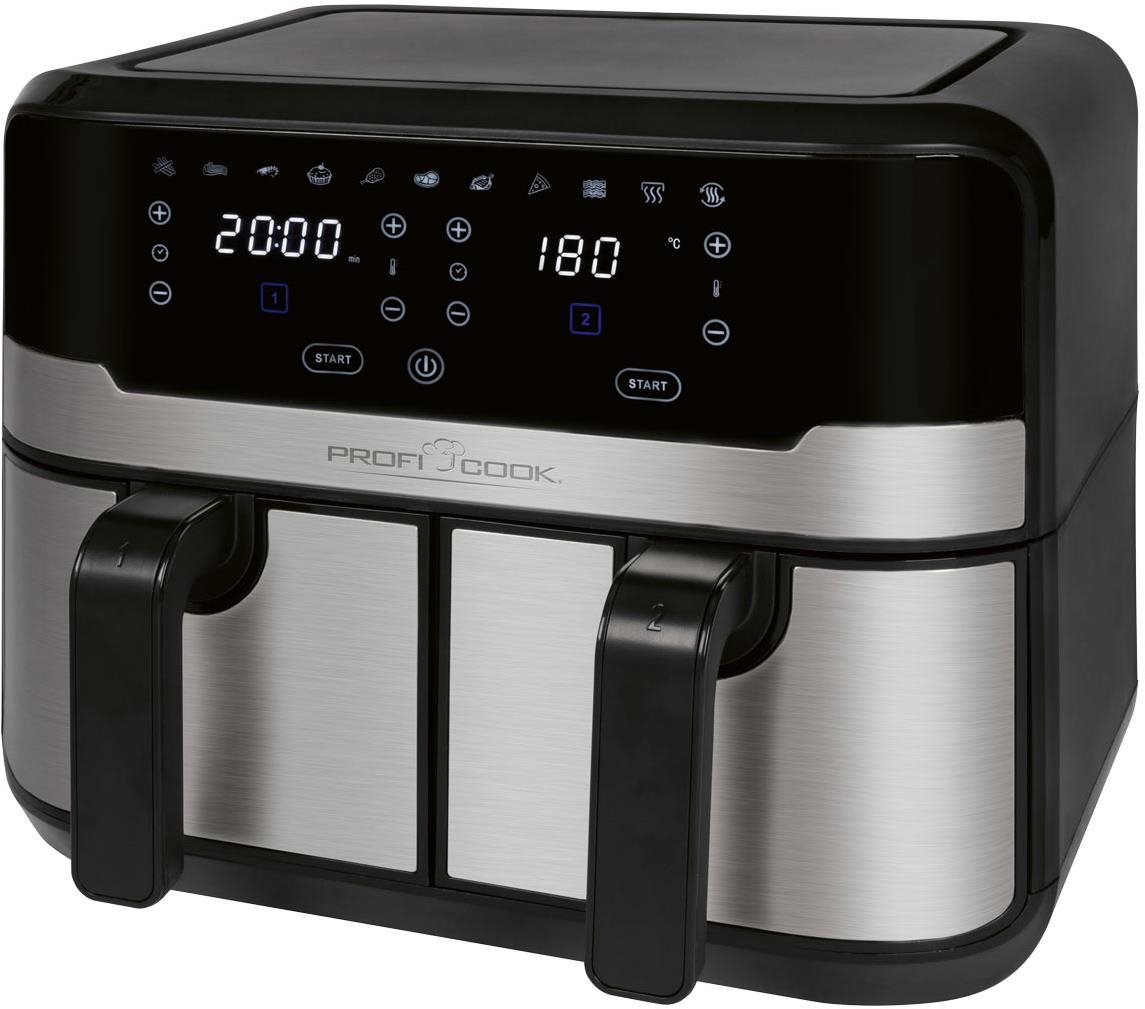 PROFICARE Proficook FR 1242 XXL 2× 4,5 l Teplovzdušná fritéza