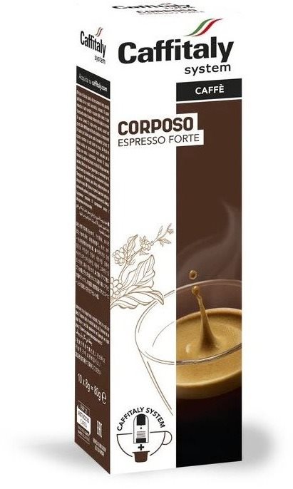 Caffitaly Gaggia Corposo,kapsle,10 porcí Kávové kapsle