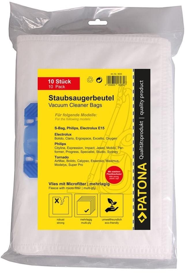 PATONA vrecká do vysávača Electrolux E15 (plastová úchytka) Vrecká...