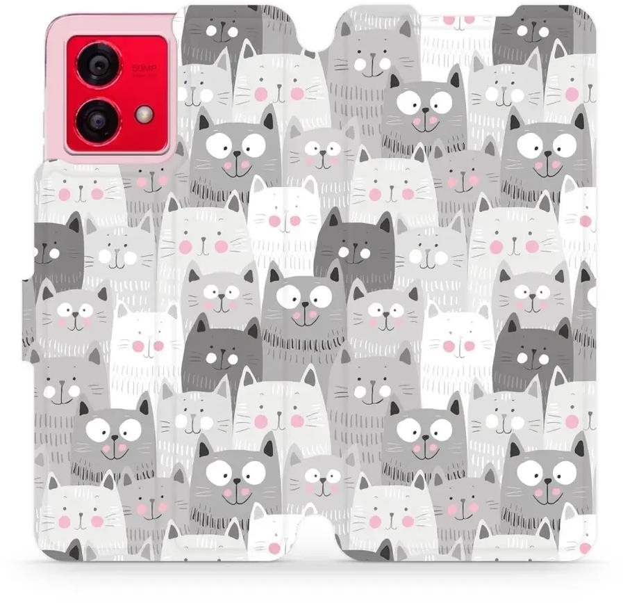 Mobiwear flip pre Motorola Moto G84 5G – M099P Puzdro na mobil
