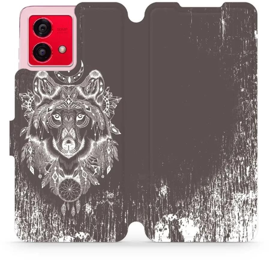 Mobiwear flip pre Motorola Moto G84 5G – V064P Puzdro na mobil