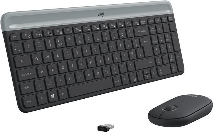 Logitech Slim Wireless Combo MK470 CZ Set klávesnice a myši