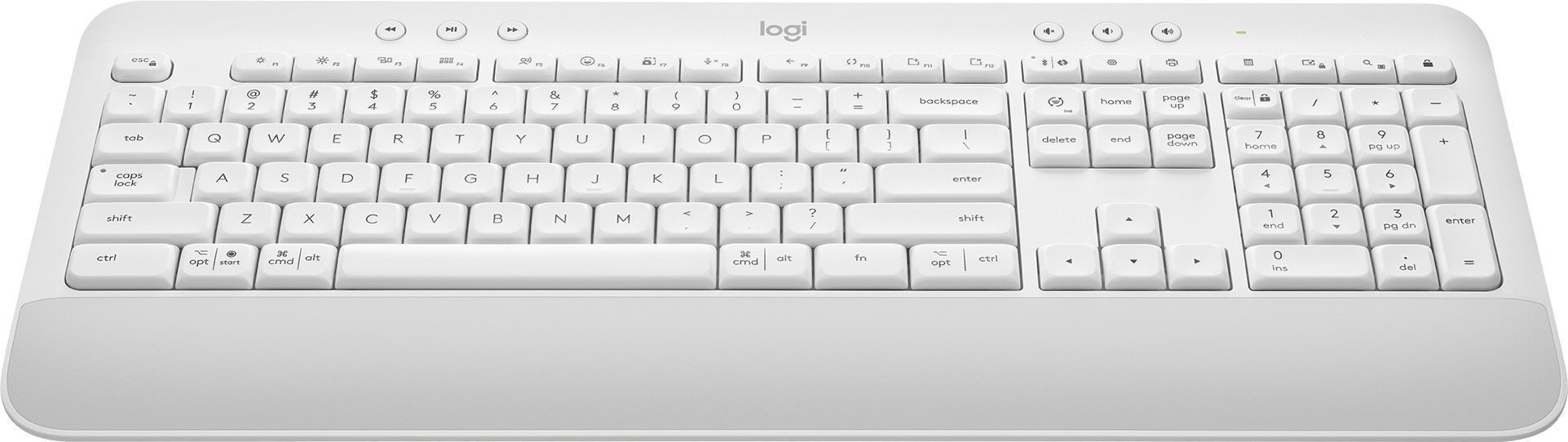 Logitech K650 Off-white – CZ/SK Klávesnica
