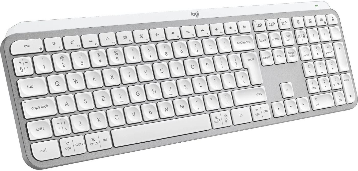Logitech MX Keys S for Mac Pale Grey - US INTL Billentyűzet