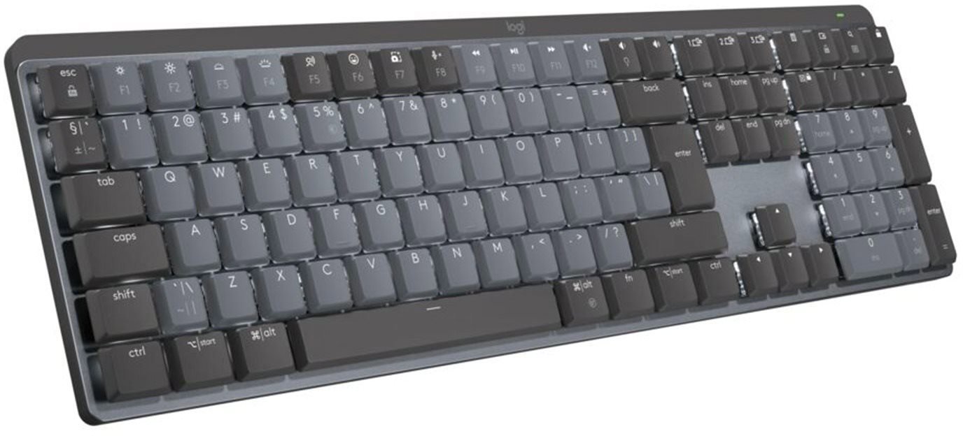 Logitech MX Mechanisch Graphit - US INTL Tastatur
