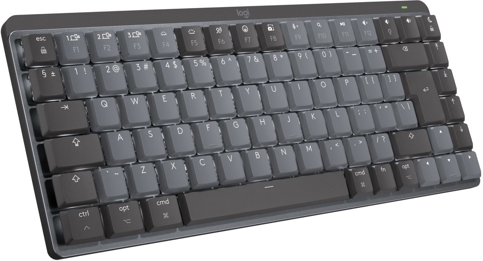 Logitech MX Mini Mechanical for Mac Space Grey - US INTL Billentyűzet