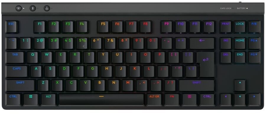 Logitech G515 TKL Lightspeed Tactile Black - US INTL Gamer...