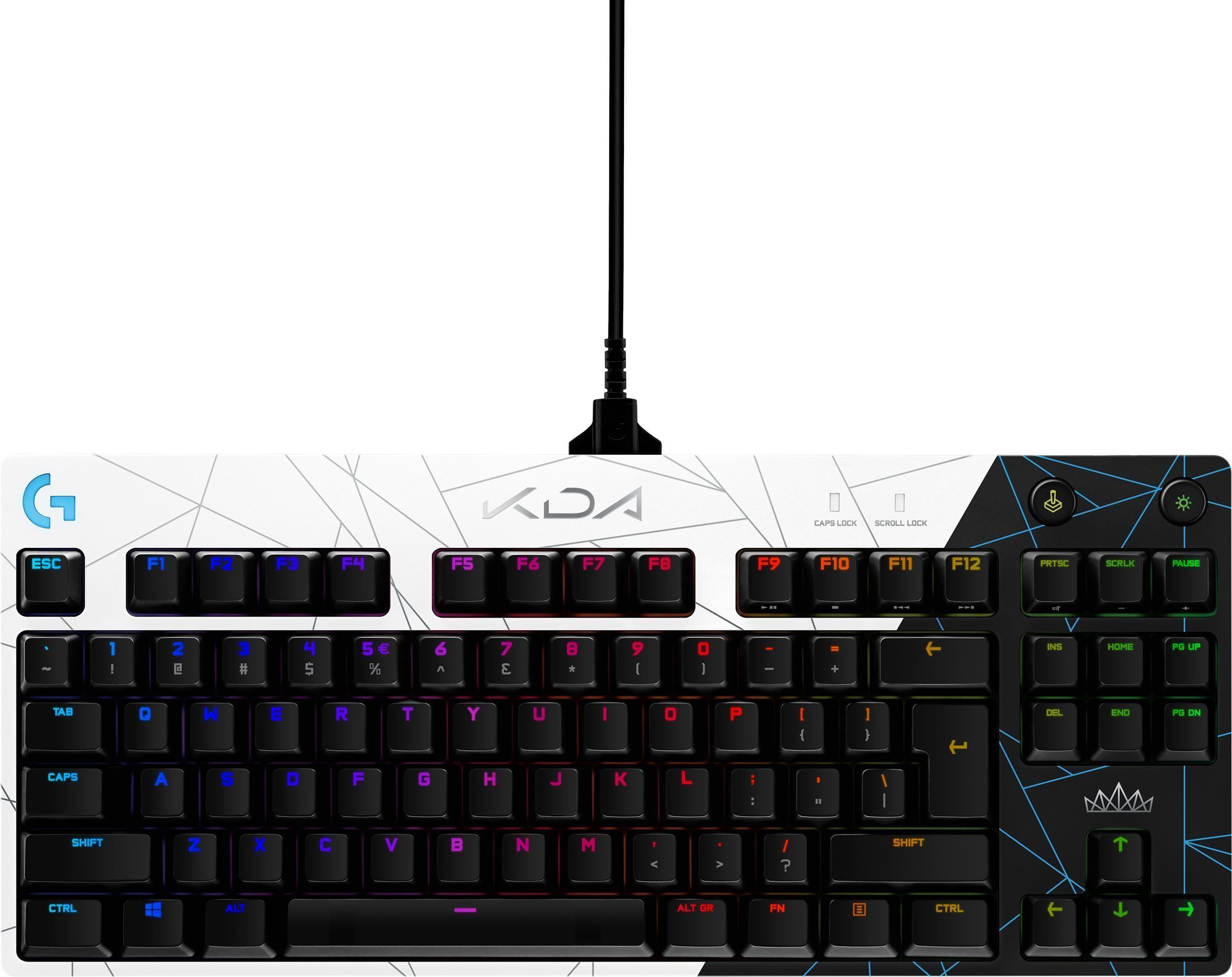 Logitech G PRO Mechanical Gaming Keyboard K/DA Edition - US INTL...