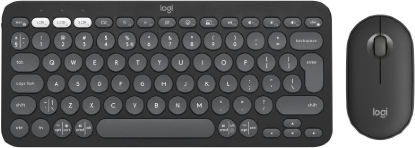 Logitech Pebble 2 Combo MK380s, Graphite - US INTL...