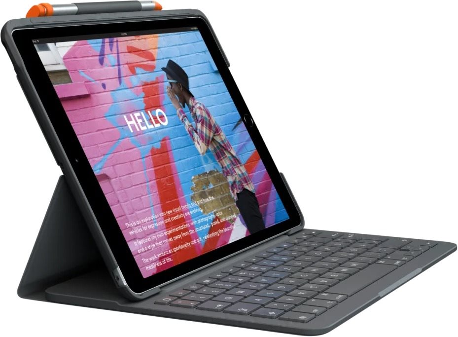 Logitech Slim Folio – CZ/SK Puzdro na tablet s klávesnicou