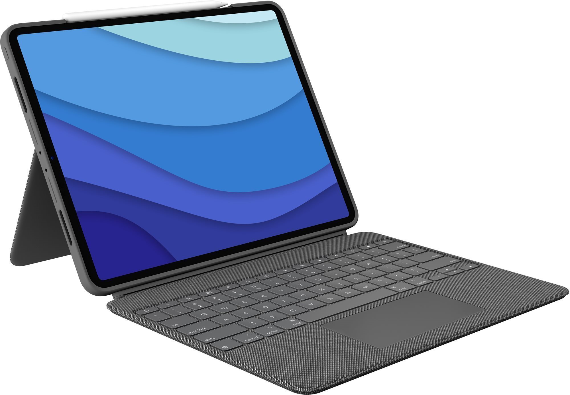 Logitech Combo Touch für iPad Pro 12,9" (5. Generation), grau - US...