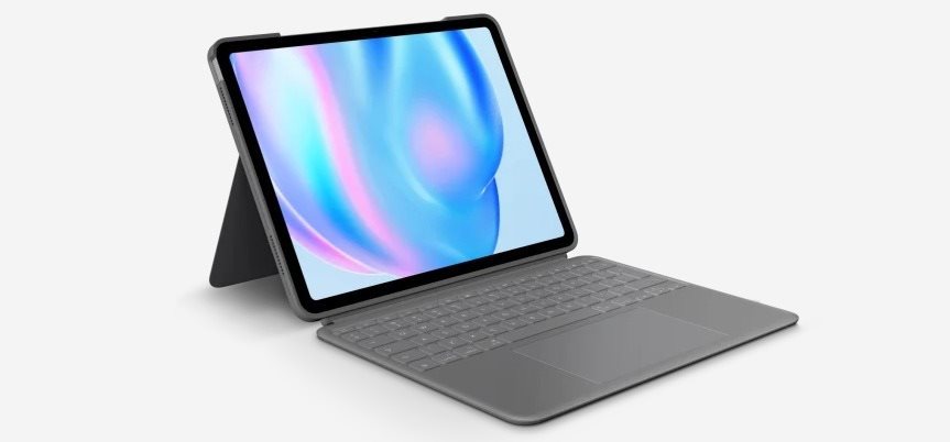 Logitech Combo Touch na iPad Air 13" (M2), Oxford Grey – US INTL...