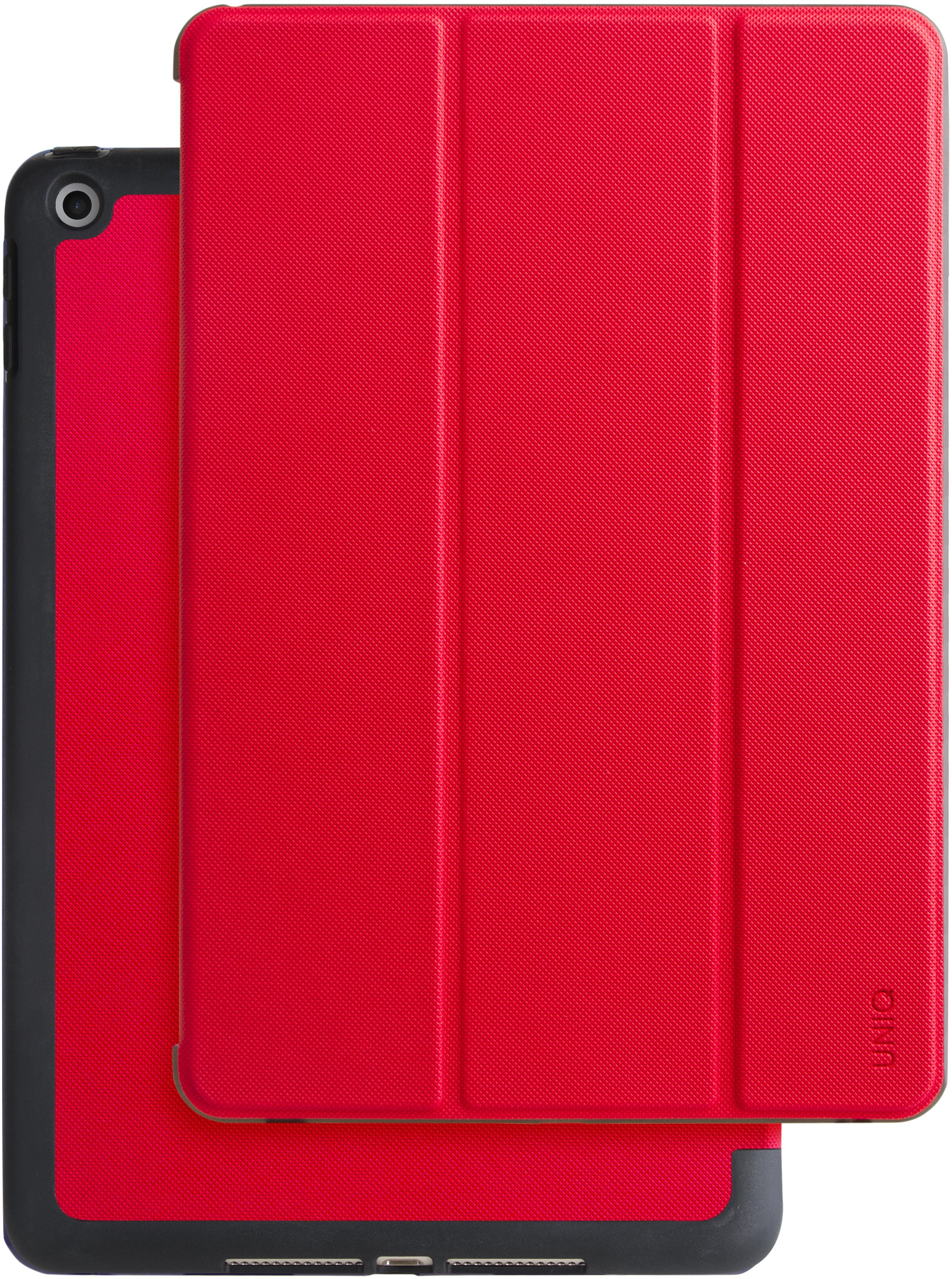 Uniq Tri-Fold Rigor iPad 9.7 (2018) Coral Tablet Case