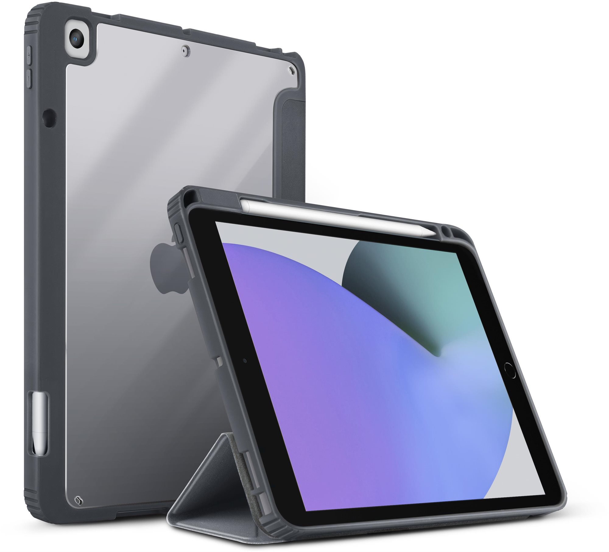Uniq Moven antimikrobiell für iPad 10,2“ (2020), grau Tablet-Hülle