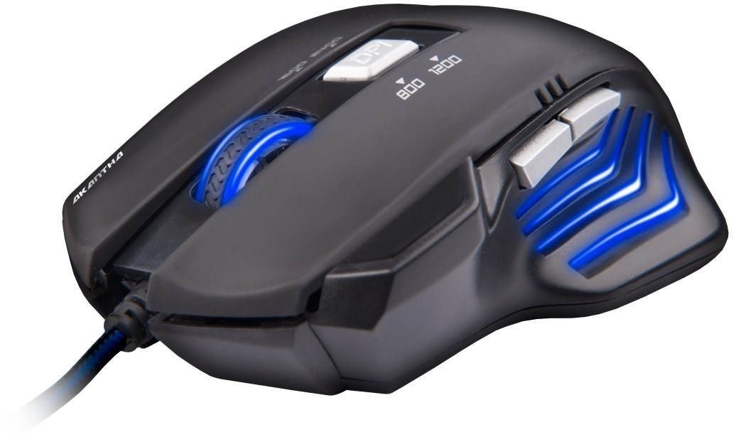 C-TECH Akantha (blue backlight) Gaming Mouse