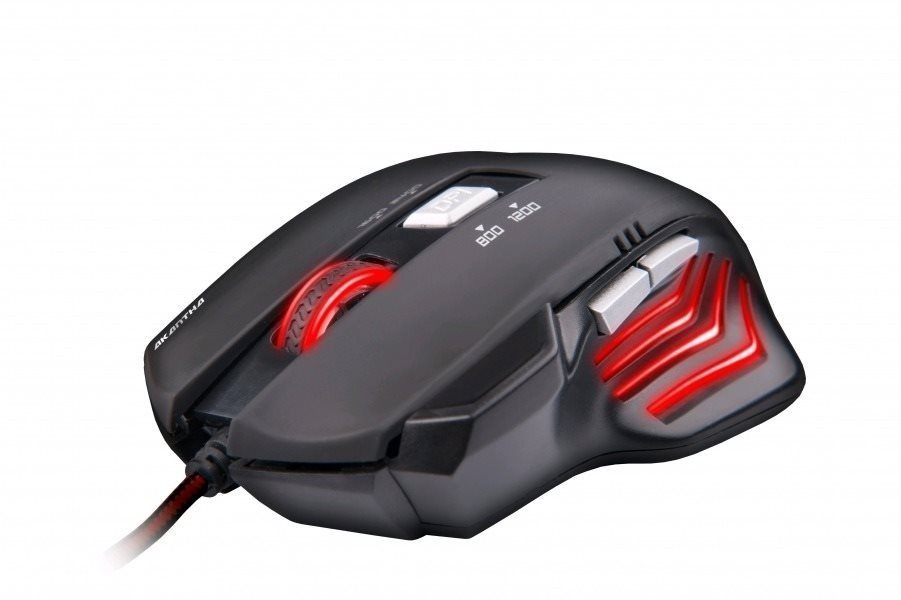 C-TECH GM-01R Akanthou (red backlighting) Gaming Mouse