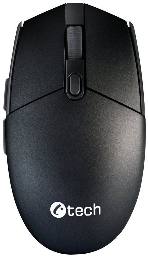 C-TECH WLM-06S Silent Click, black-graphite Mouse
