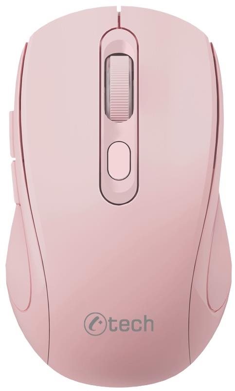 C-TECH WLM-12 - rózsaszín Egér