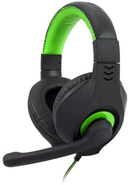 C-TECH NEMESIS V2 GHS-14 (čierno-zelené) Herné slúchadlá