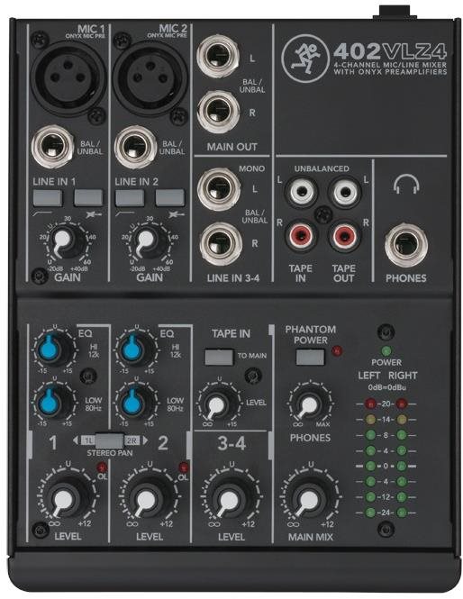 MACKIE 402 VLZ4 Mixážní pult