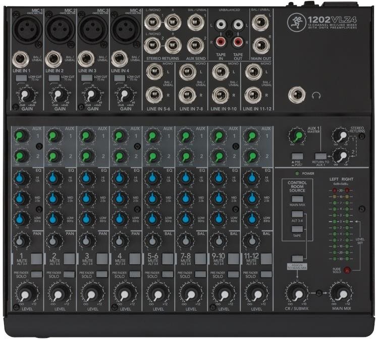 MACKIE 1202 VLZ4 Mixážny pult