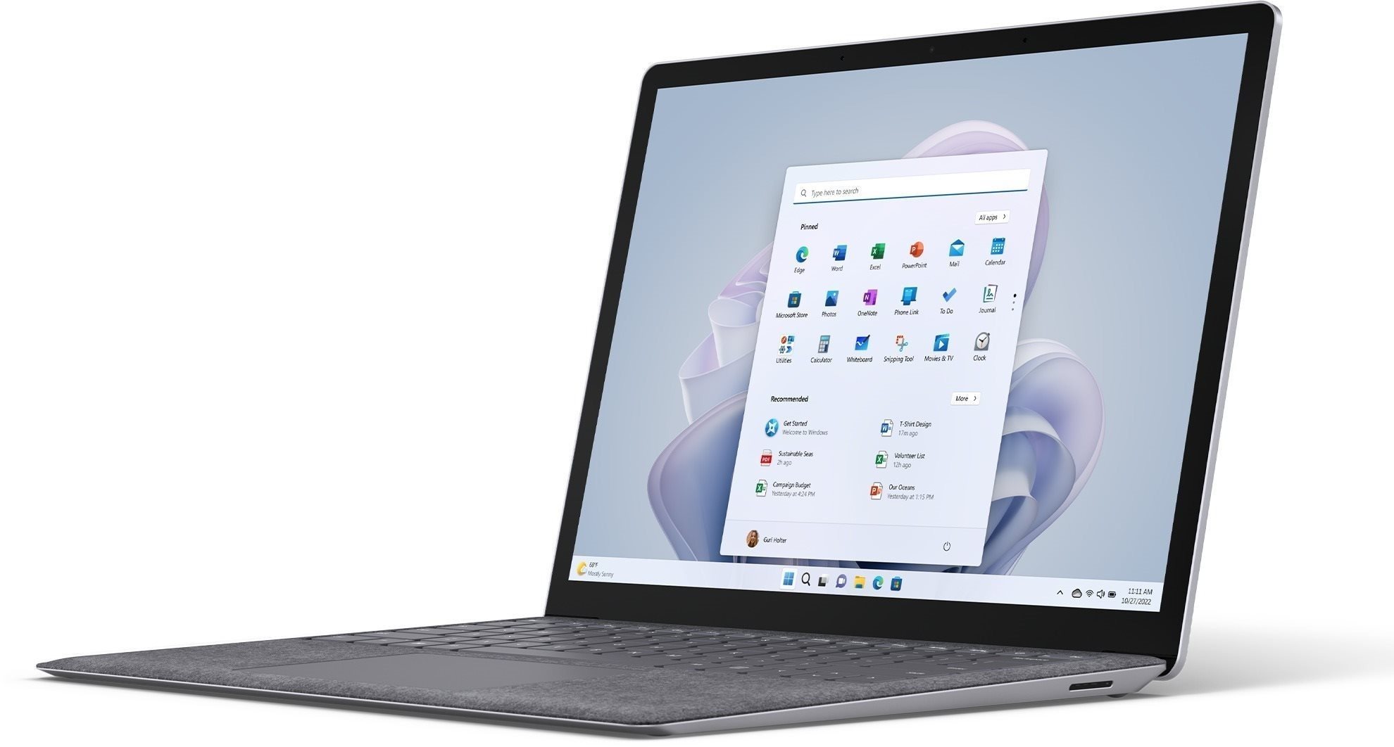 Microsoft Surface Laptop 5 Platinum CZ/SK Notebook