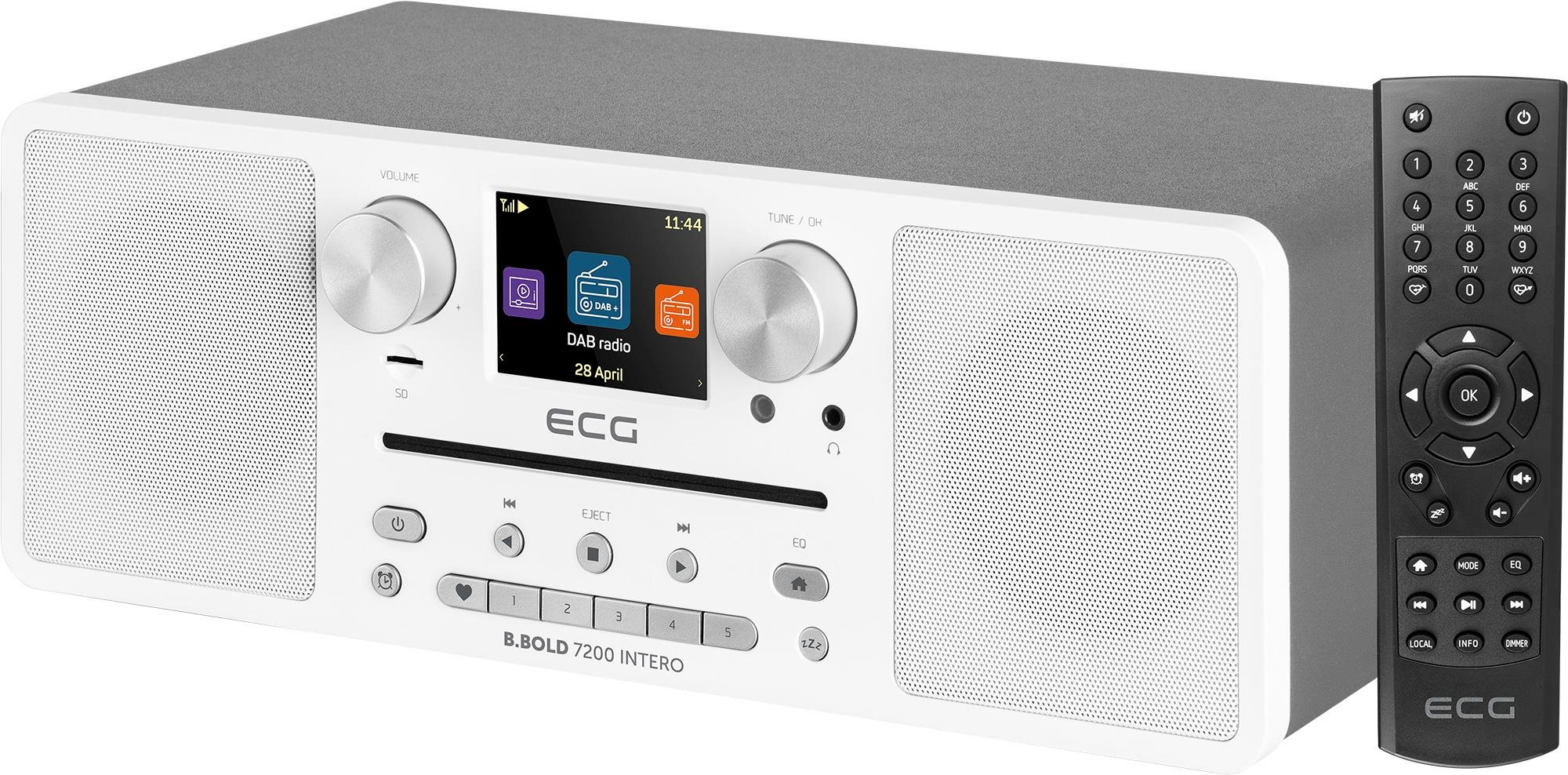 ECG B.Bold 7200 Intero White Rádio