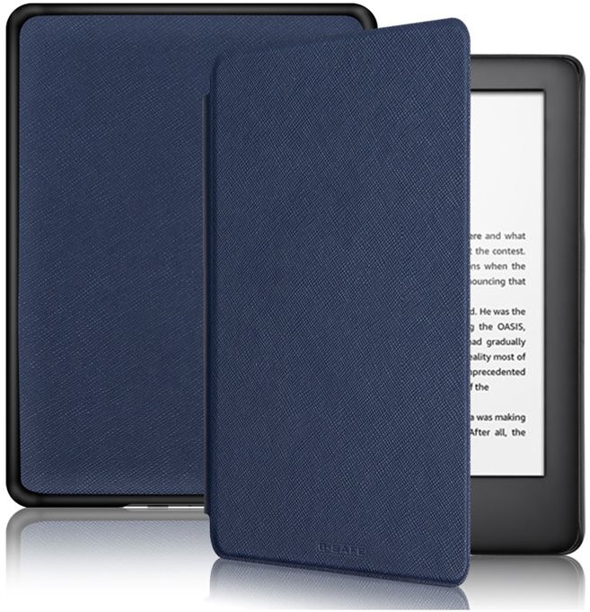 B-SAFE Lock 1285 für Amazon Kindle 2019, dunkelblau Hülle für...