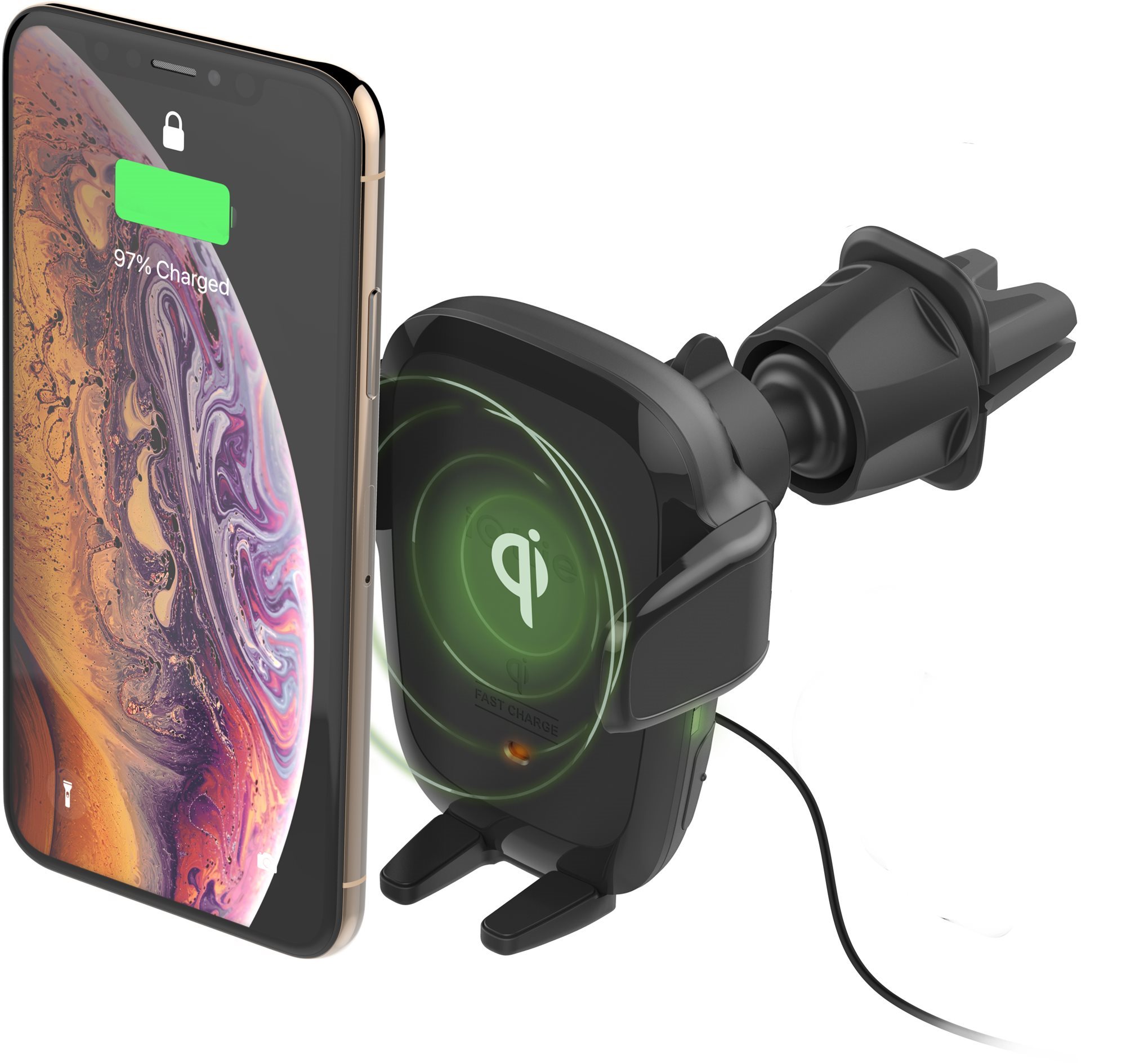 iOttie AutoSense Wireless Vent & CD Slot Mount Phone Holder