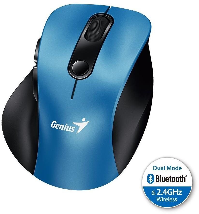 Genius Ergo 9000S blau-schwarz Maus