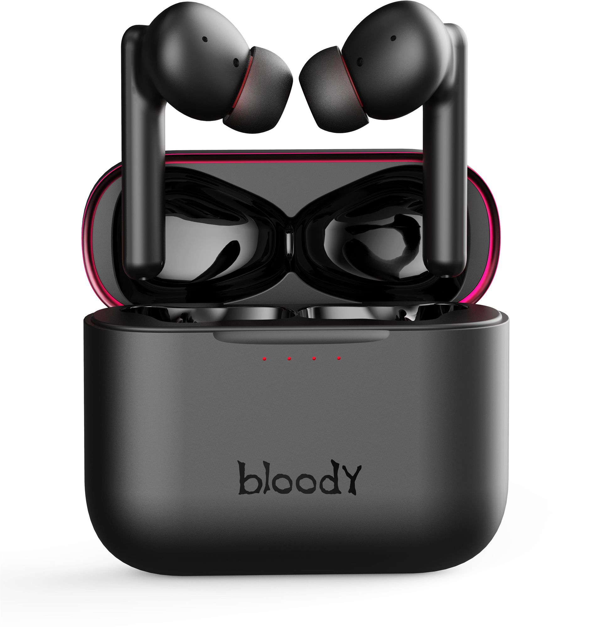 A4tech Bloody M90 TWS fekete/piros Vezeték nélküli fül-/fejhallgató