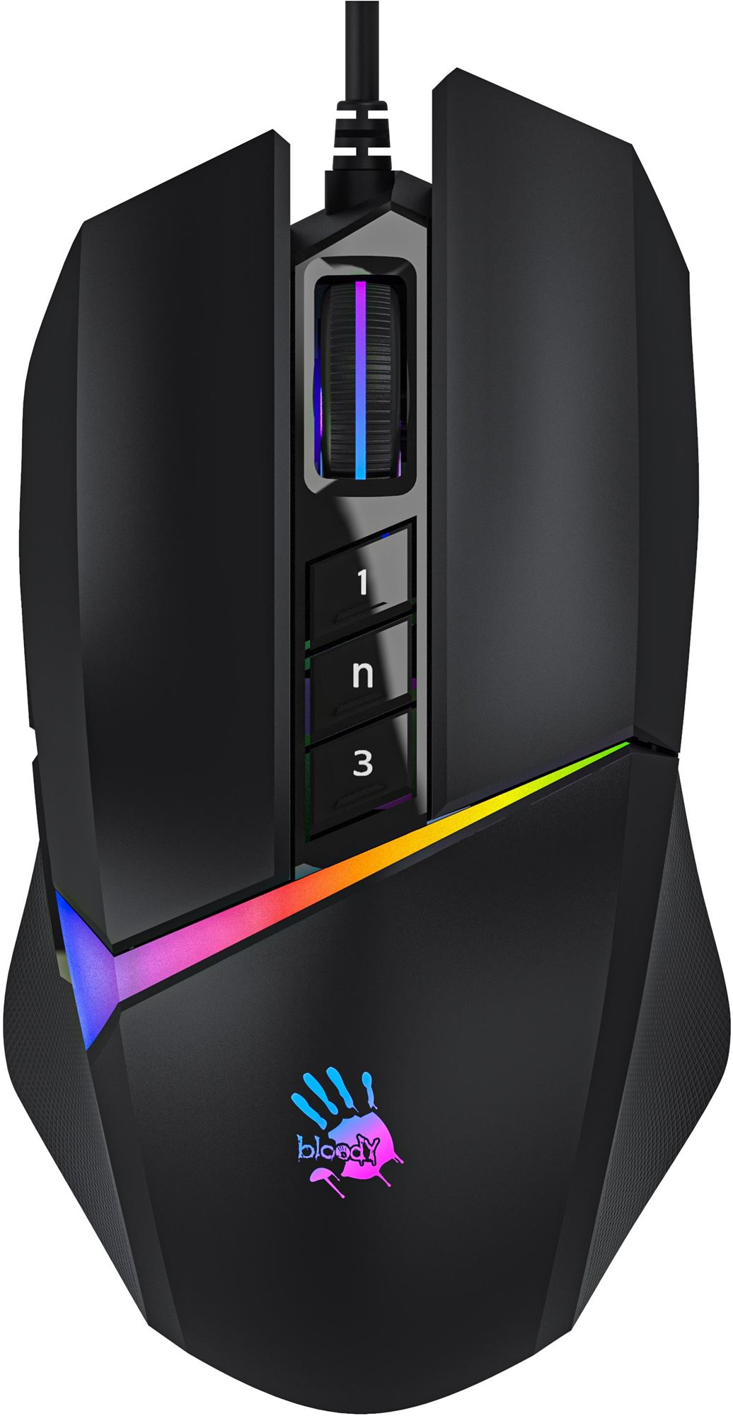 A4tech BLOODY W60MAX, Gaming Mouse, USB, CORE 3 Gaming Mouse
