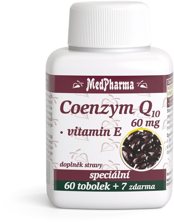 MedPharma Coenzym Q10 60 mg forte - 67 tob. Koenzym Q10