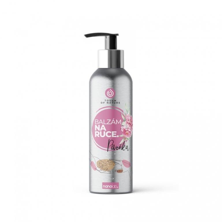 Nanolab Ošetrujúci balzam na ruky po upratovaní – pivonka, 150 ml...