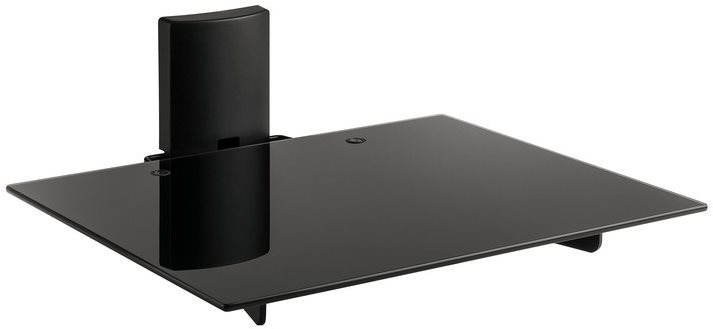 Meliconi SlimStyle AV Shelf lesklá čierna Polica