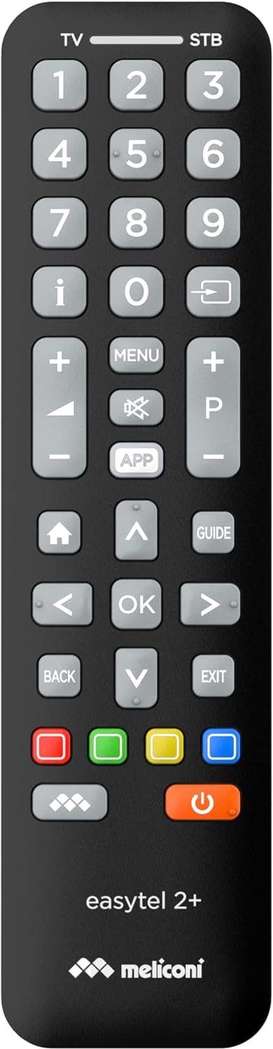 Meliconi 808040 EASYTEL 2+ Univerzálny Diaľkové ovládanie